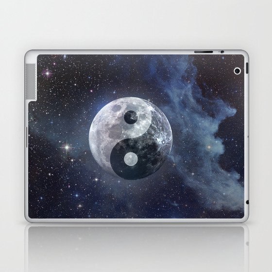 Yin Yang Moon Laptop & iPad Skin