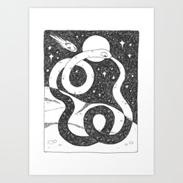 Ouroboros Art Print