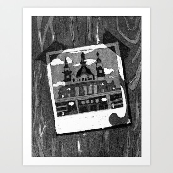Palacio Real 2.0 Art Print