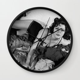 Clara Bow Sexy Time Wall Clock