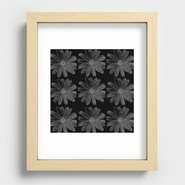9 Flowers Recessed Framed Print