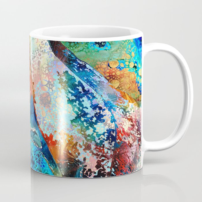 Bright Colorful Goat Art - Farmhouse Decor Coffee Mug