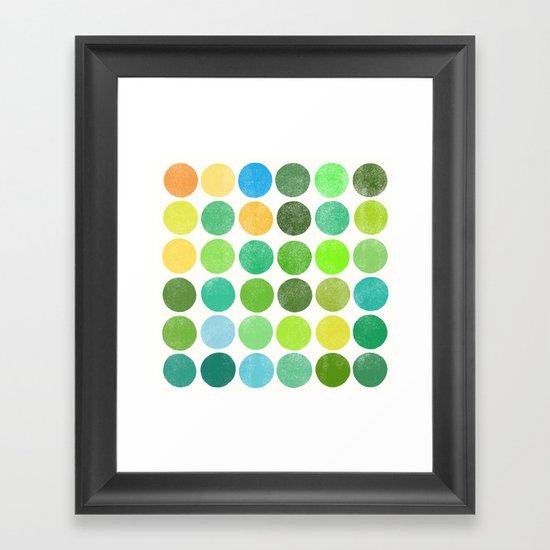 colorplay 11 Framed Art Print