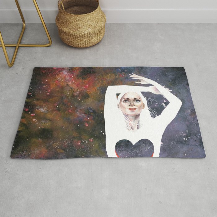 Love is infinite as the Cosmos Rug