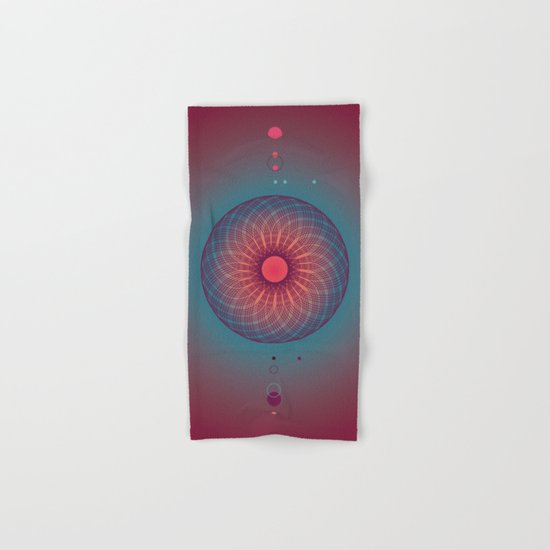 mystical circle 1 Hand & Bath Towel