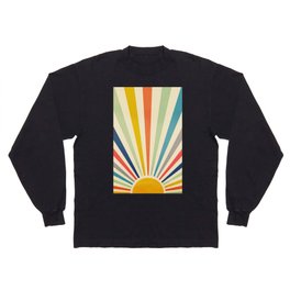 Sun Retro Art III Long Sleeve T-shirt