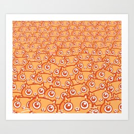  CatGalore - orange ginger Art Print