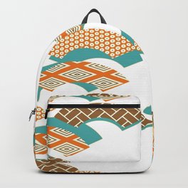 Geometry wind pattern Backpack | Graphite, Unique, Texture, Graphicdesign, Chevron, Ethnic, Pattern, Wave, Culture, Japanes 