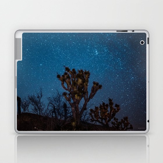 Midnight Stars at Joshua Tree Laptop & iPad Skin