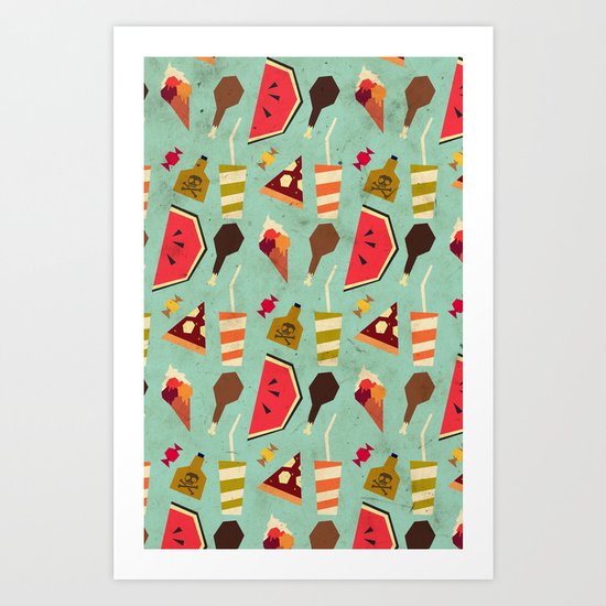 Yummy! Art Print