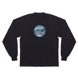 Canandaigua Lake New York Reflection Long Sleeve T-shirt