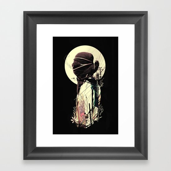 Tangled Framed Art Print