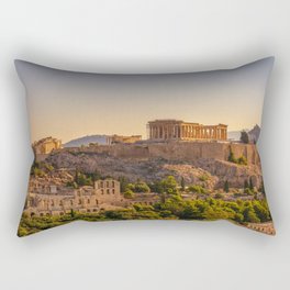 Athens city aesthetic Rectangular Pillow