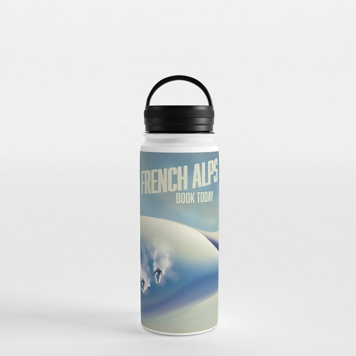French Alps Book today Water Bottle