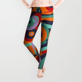 Colorful circles II Leggings