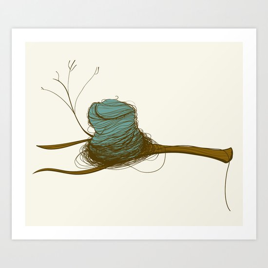 Bleak Art Print