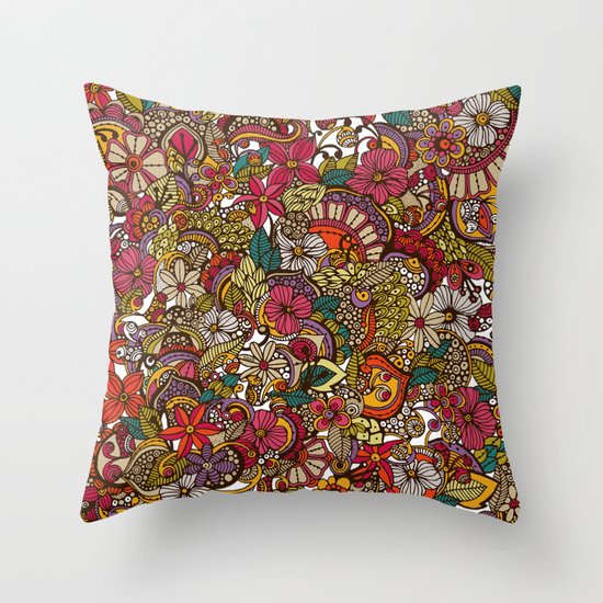 I spy... in colors Throw Pillow
