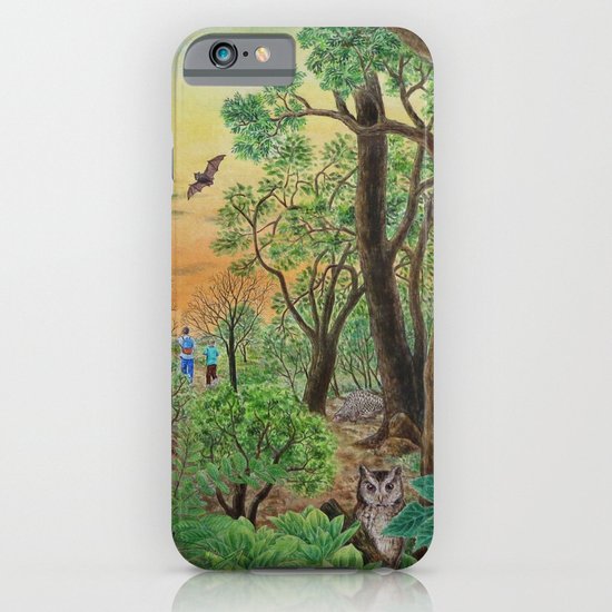 A Day of Forest (9). (the forest at night) iPhone & iPod Case
