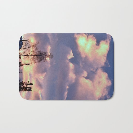 Rose Serenity Sky Bath Mat