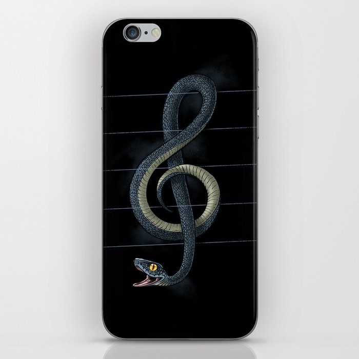 Snake Note iPhone Skin