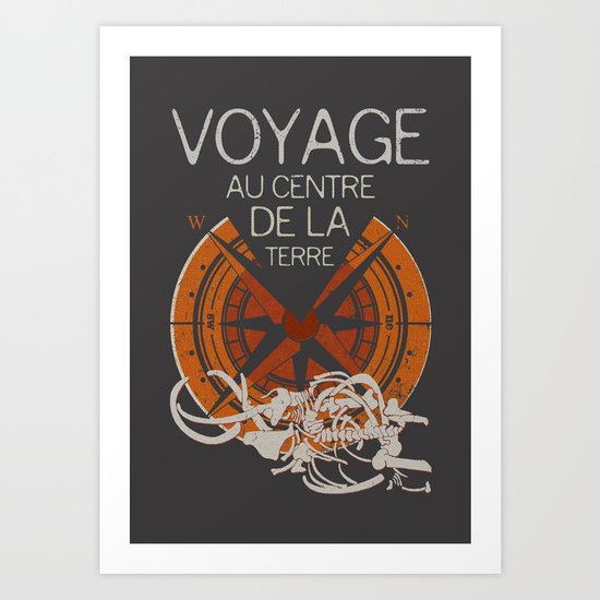 Books Collection: Jules Verne Art Print