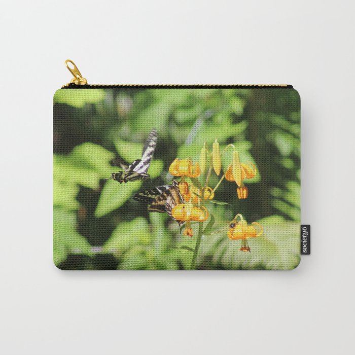 2 butterflies and a bee Carry-All Pouch