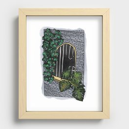 growing into abolition Recessed Framed Print