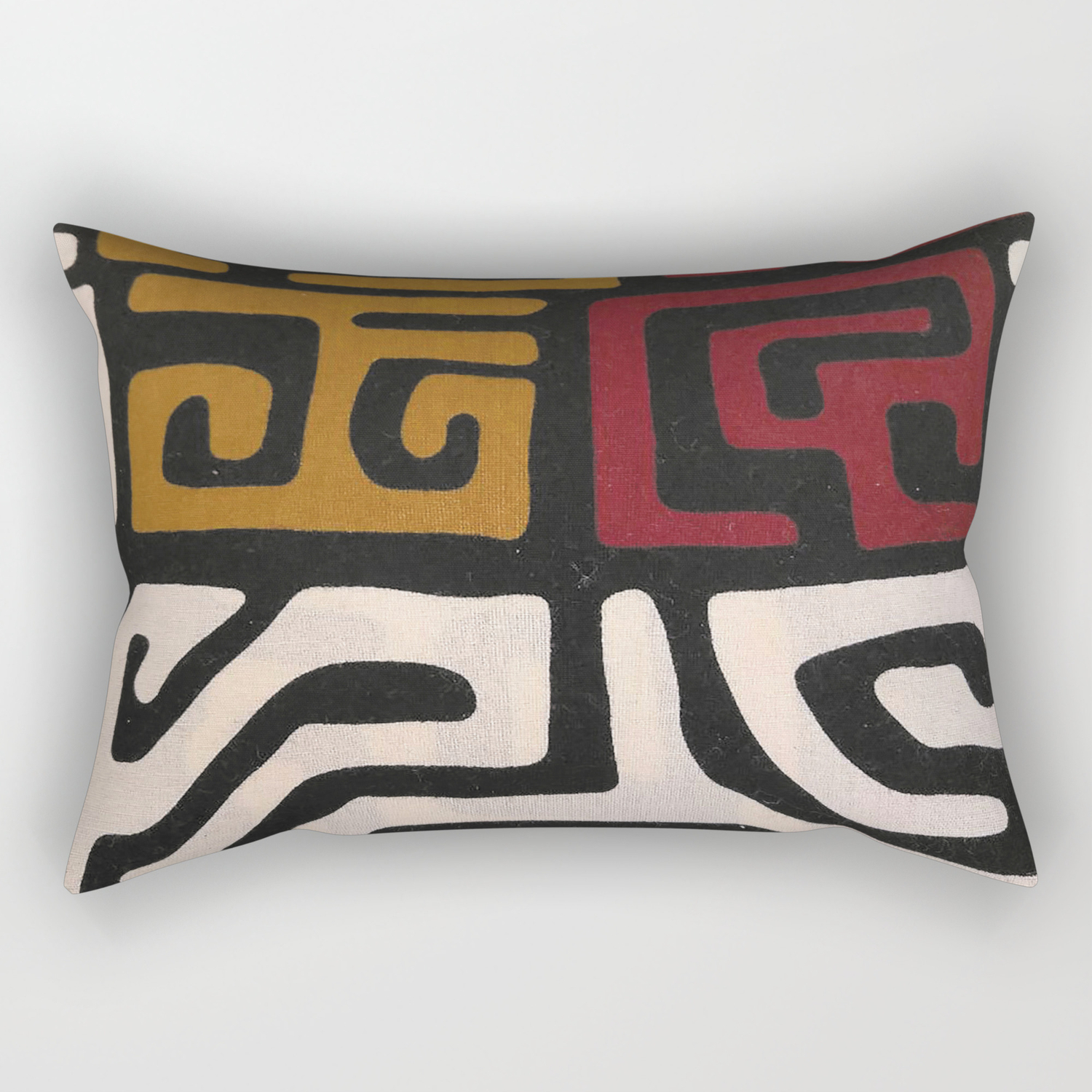 African Mudcloth Print Rectangular Pillow By Lynnlewis Society6