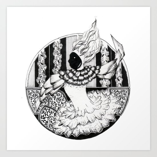 circus chic Art Print