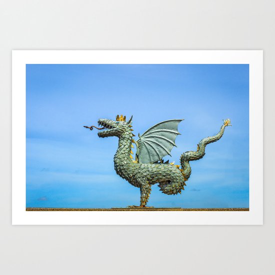 Dragon Zilant Art Print