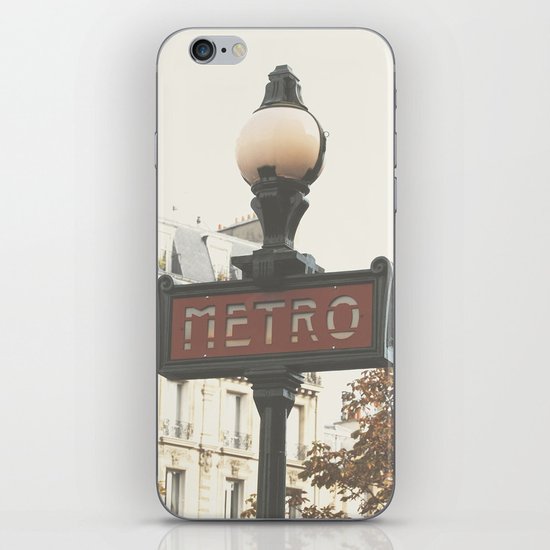Metro iPhone Skin