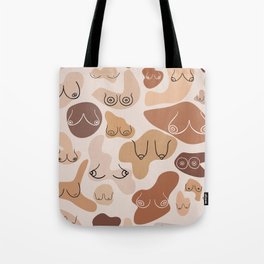 Boobs Feminine Aesthetic Art Tote Bag