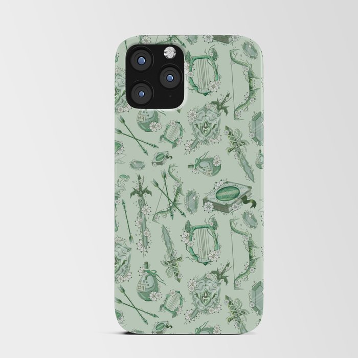 Forest Pastel Hero iPhone Card Case