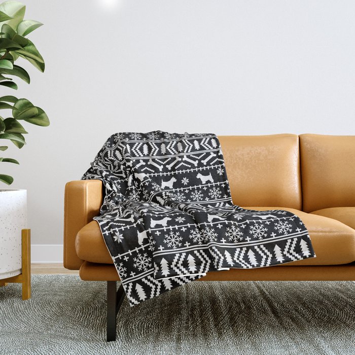 Westie store throw blanket