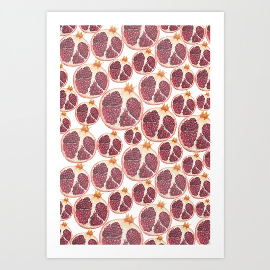 pomegranate Art Print