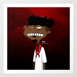 21 Savage Art Prints For Any Decor Style Society6