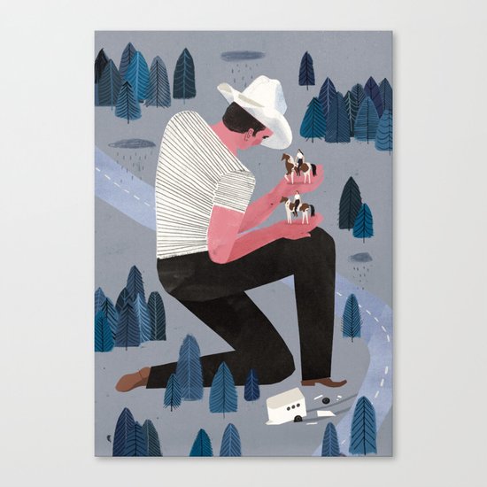 The Stranger Canvas Print
