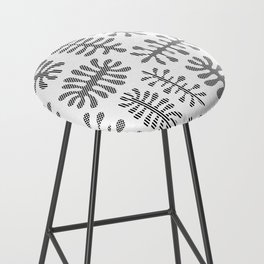 Inspired by Matisse seaweed vintage design White Bar Stool