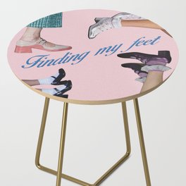 Fancy Feet Side Table