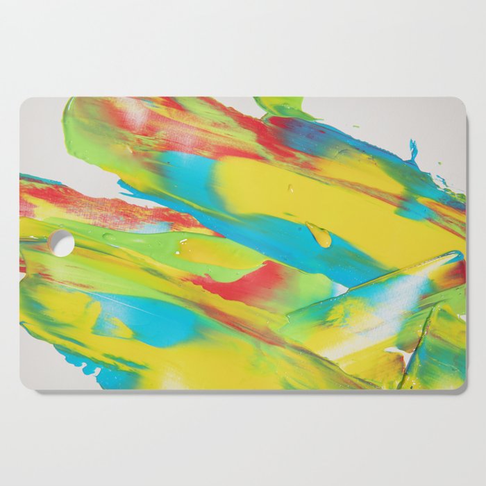 Abstract paint composition nº7 Cutting Board