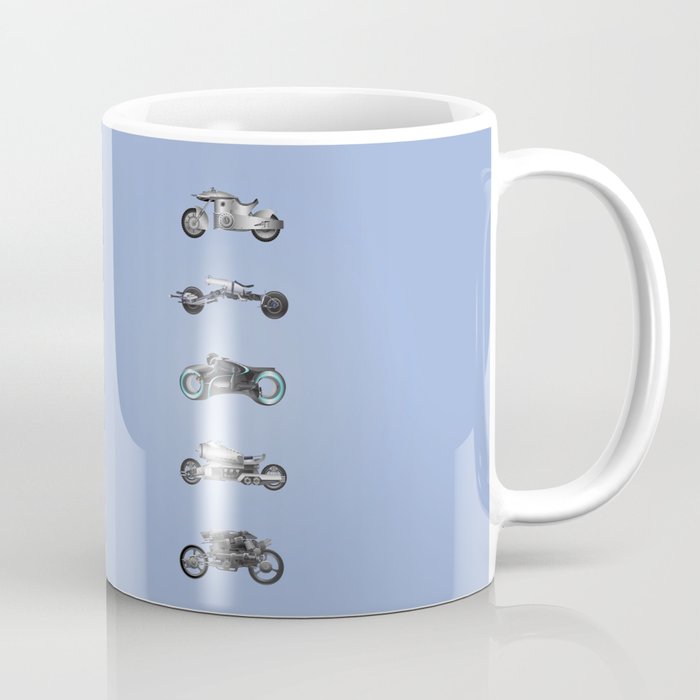 Sci Fi Movie Bikes Ii Coffee Mug By Lawrencelee Society6 Sci Fi Movie Bikes Ii Coffee Mug