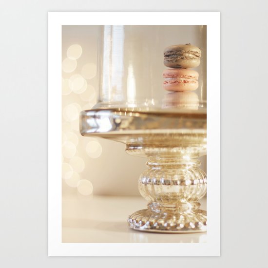 macarons ... 2 Art Print
