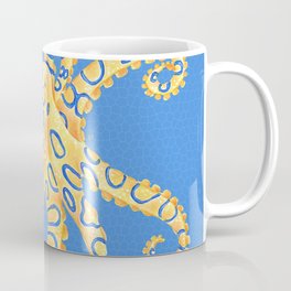 Blue Ring Octopus Mug