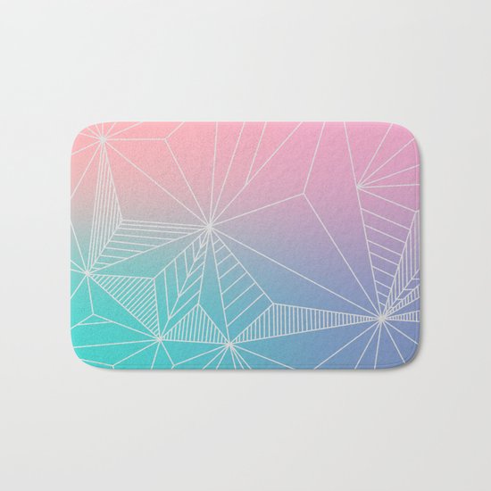 Dreamscape Geo Bath Mat