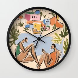 Italian Riviera Wall Clock