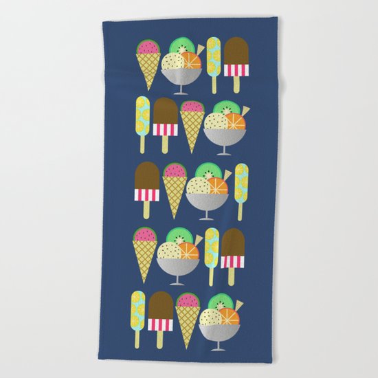 Gelato Beach Towel