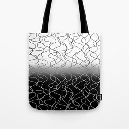 Scribble Gradient Tote Bag