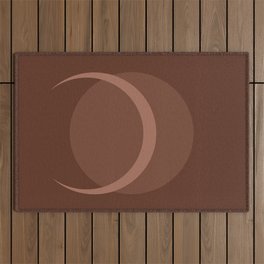 Full / Crescent Moon Abstract V Outdoor Rug