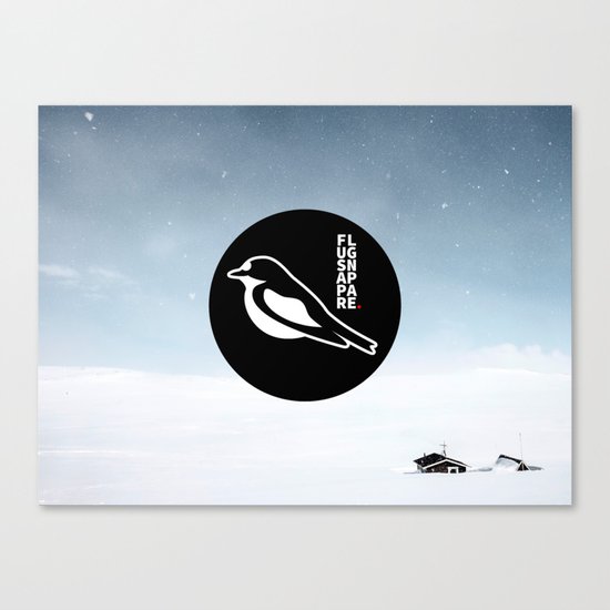 Flugsnappare Canvas Print