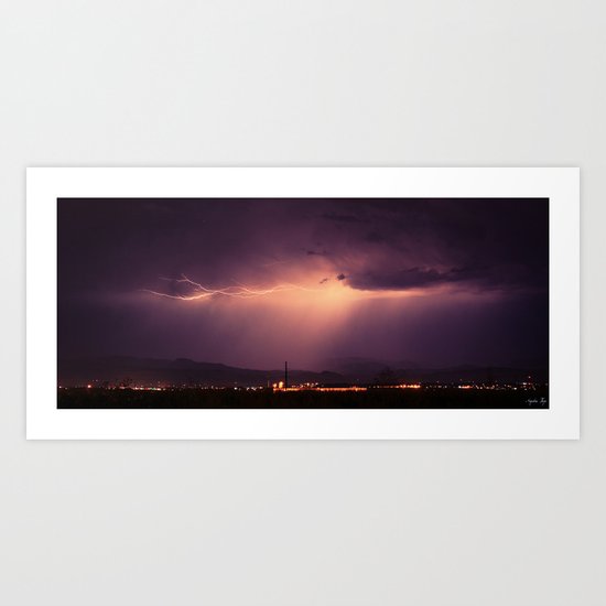 Over the Mountain Art Print